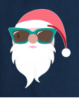 Santa hipster Santa hipster